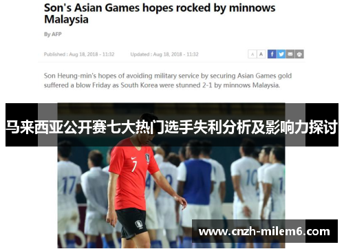 马来西亚公开赛七大热门选手失利分析及影响力探讨